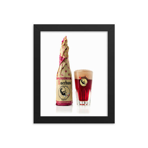 Bacchus Frambozenbier - Framed Poster