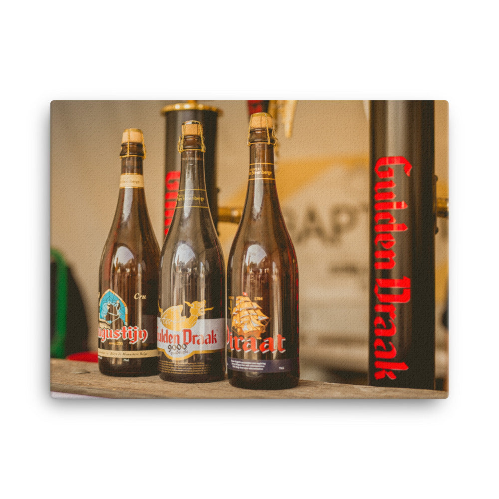 Gulden Draak Beer Collection - Canvas print