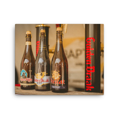 Gulden Draak Beer Collection - Canvas print