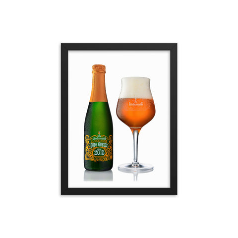 Oude Gueuze Cuvée René - Framed Poster