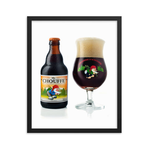 Mc Chouffe - Framed Poster