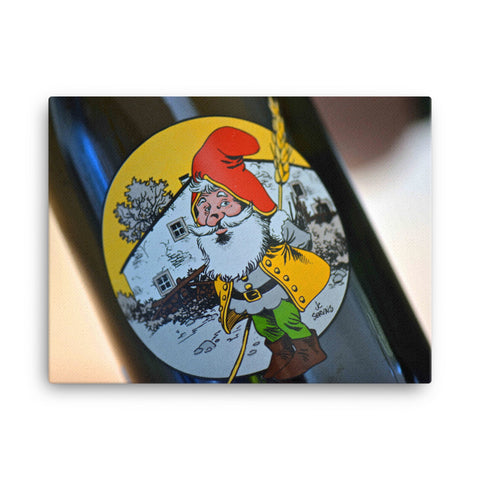 La Chouffe Special Edition bottle by Servais - Canvas Print