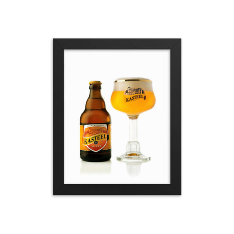 Kasteel Tripel - Framed Poster