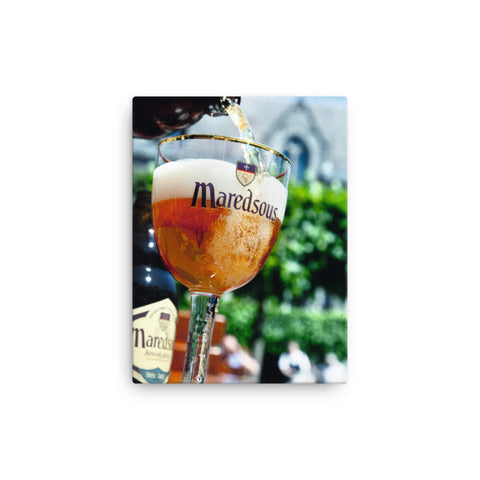 Maredsous Tripel Pour - Canvas Print