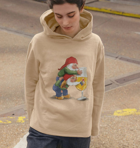 Gnomes Drinking La Chouffe Women's Relaxed Fit Hoodie