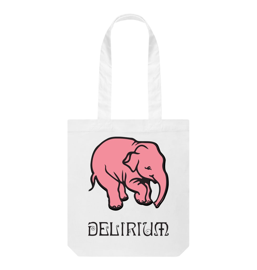 White Delirium Tote Shopping Bag