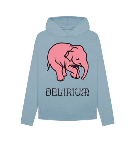 Stone Blue Delirium Women's Relaxed Fit Hoodie