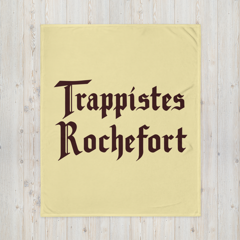 Trappistes Rochefort - Throw Blanket