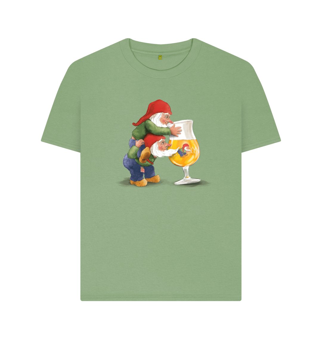Sage Gnomes Drinking La Chouffe Women's T-Shirt