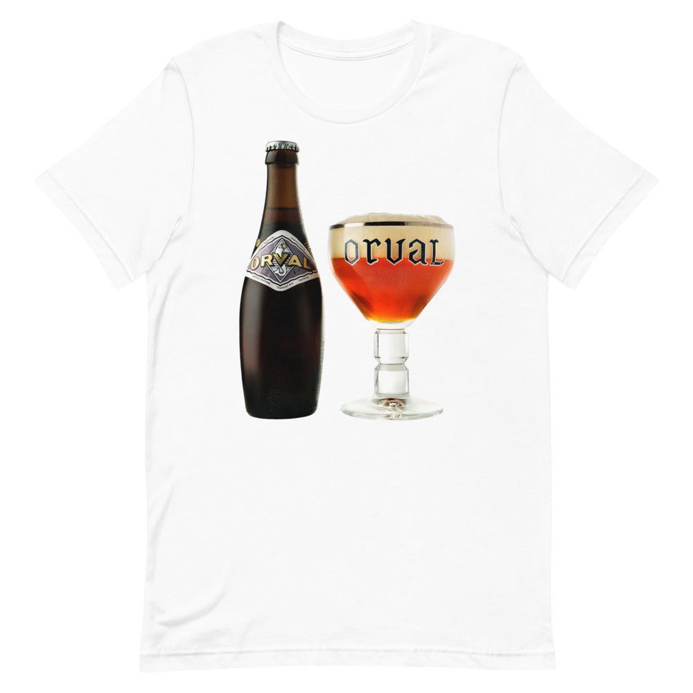 Orval Bottle & Glass - Unisex T-Shirt