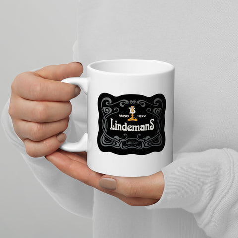 Lindemans Black Logo Mug