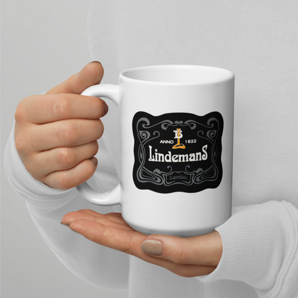 Lindemans Black Logo Mug