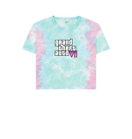 Pastel Tie Dye Grand Theft Auto VI Women's Tie Dye T-Shirt