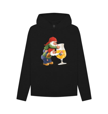 Black Gnomes Drinking La Chouffe Women's Remill Relaxed Fit Hoodie