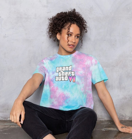 Grand Theft Auto VI Women's Tie Dye T-Shirt