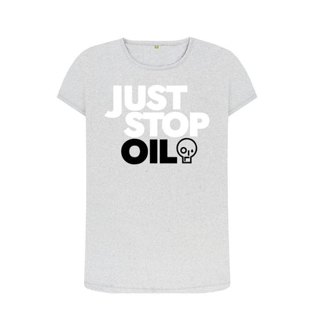 Grey Just Stop Oil Women's Remill T-Shirt