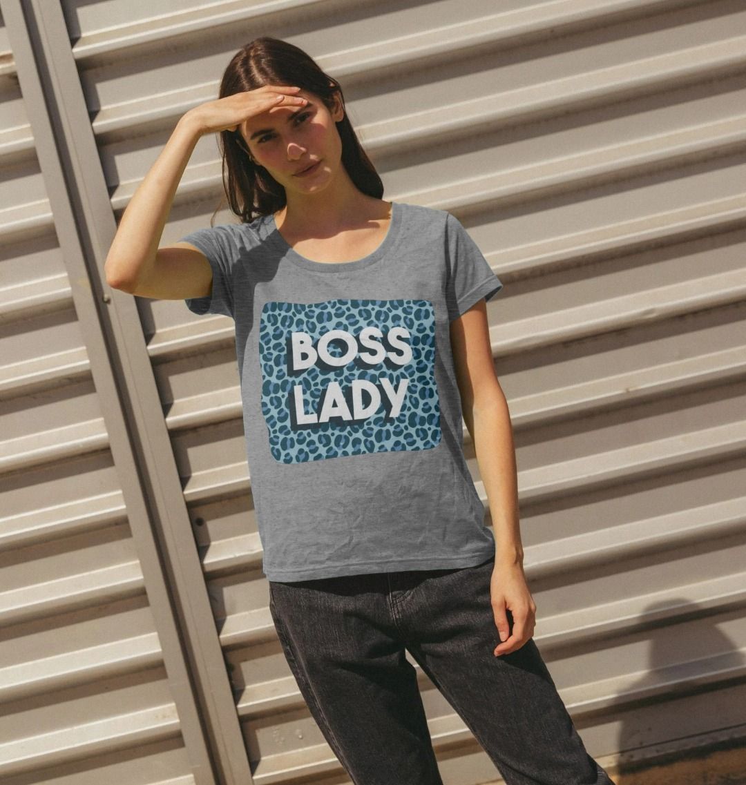 Boss Lady Women's Scoop Neck T-Shirt