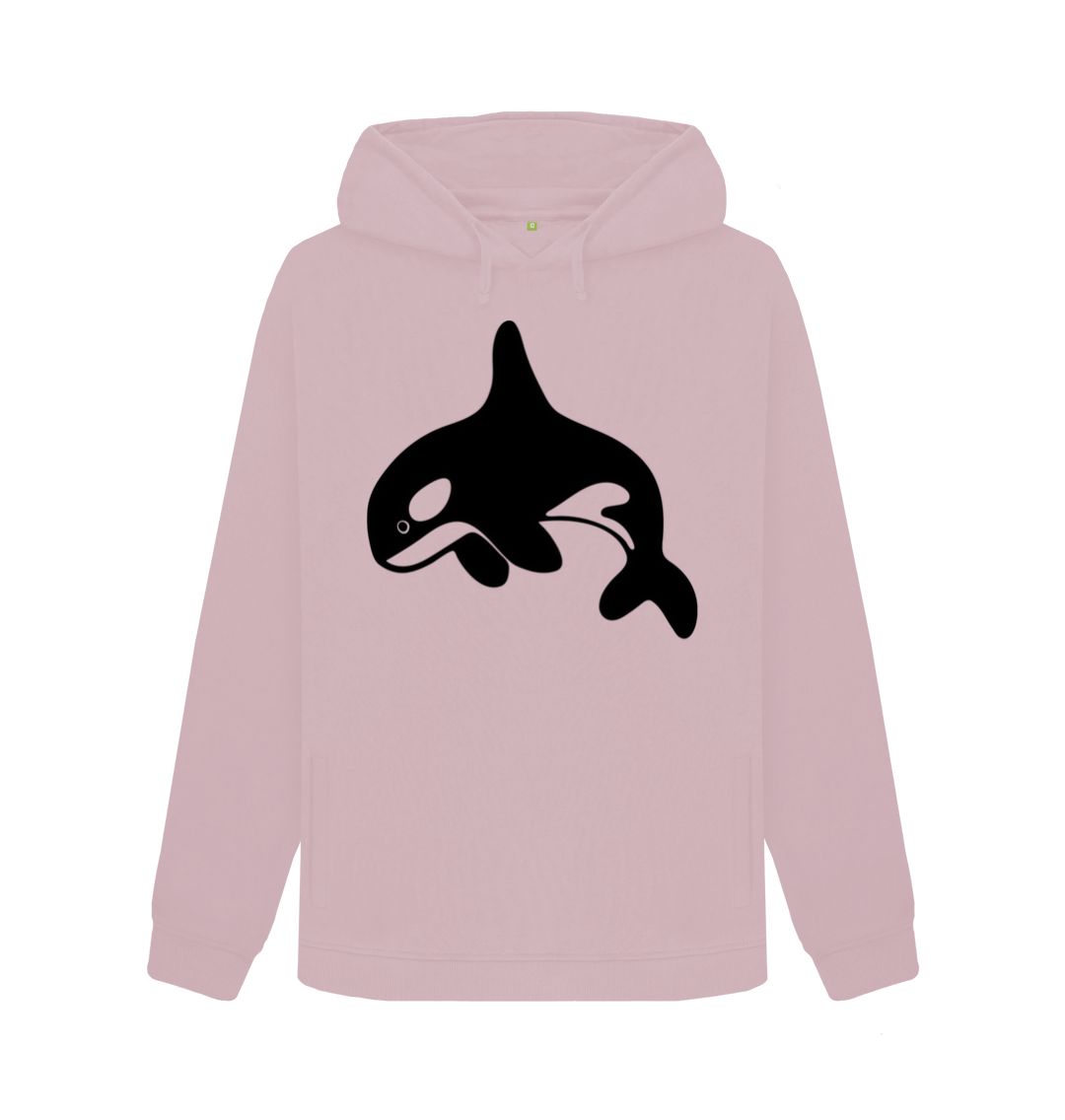 Mauve Orca Women's Pullover Hoody