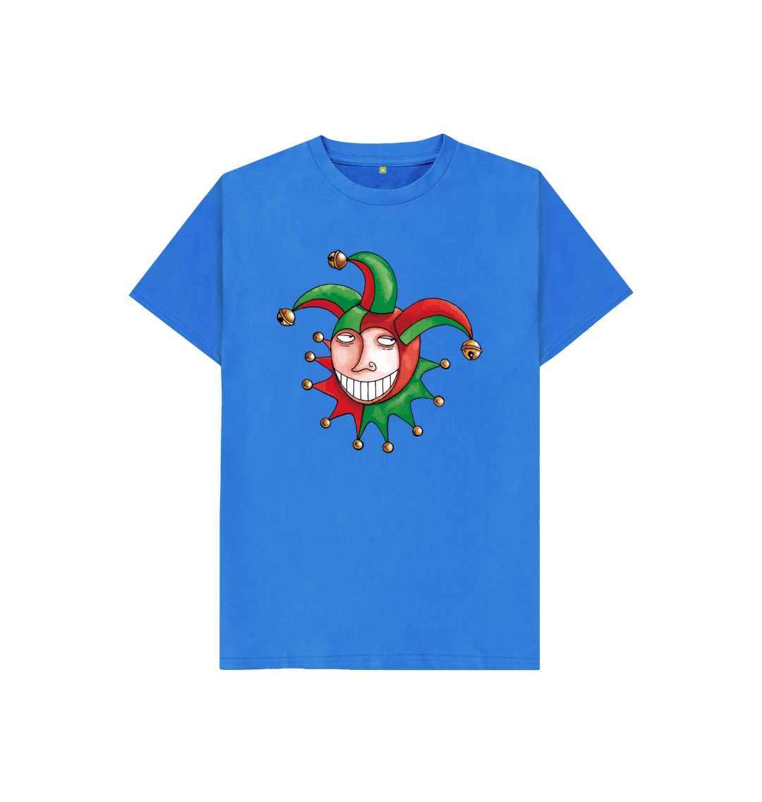 Bright Blue Jester Kids T-Shirt