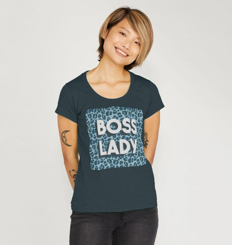 Boss Lady Women's Scoop Neck T-Shirt