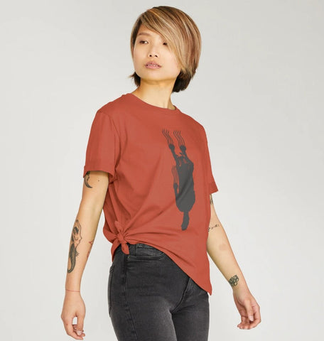 Hang In There Cat Women's Relaxed Fit Tee