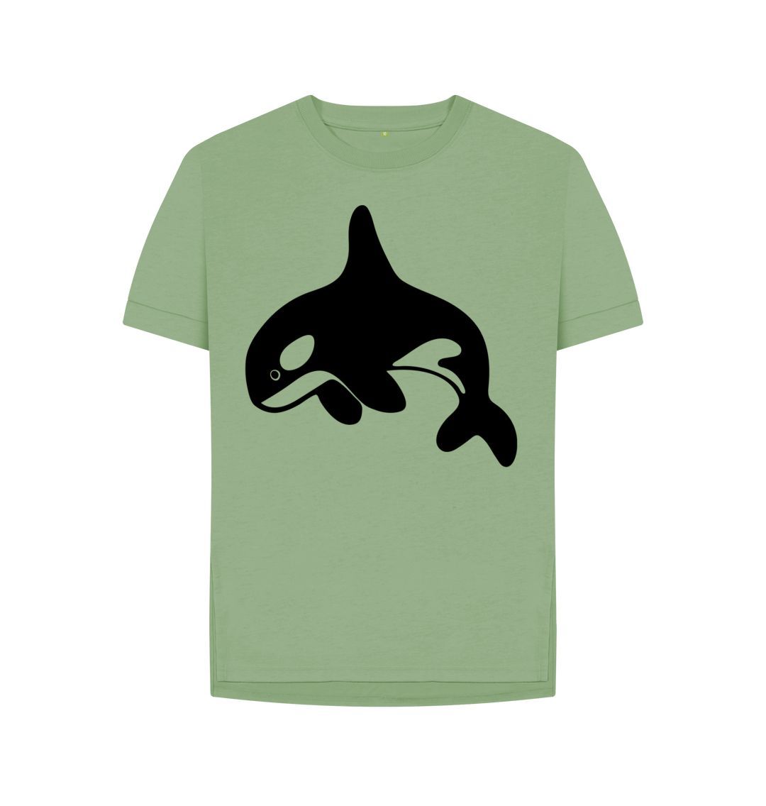 Sage Orca Women's Relaxed Fit Tee