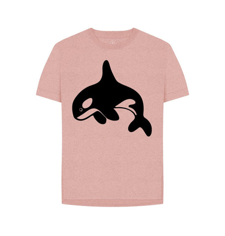 Sunset Pink Orca Women's Remill Relaxed Fit T-Shirt