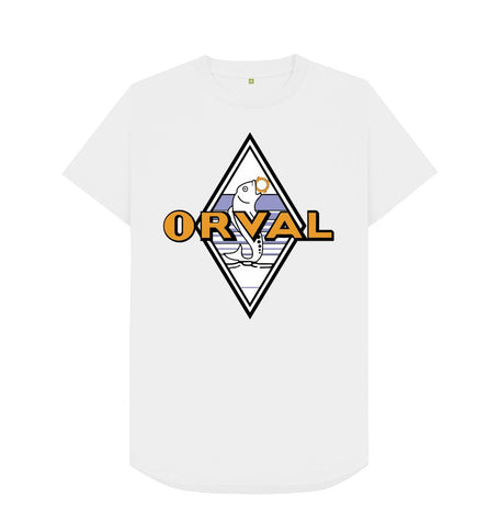 White Orval Men's Longline T-Shirt