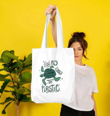 Say No to Plastic Tote Bag