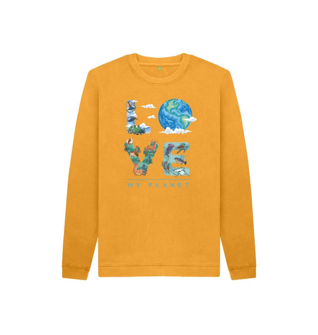 Mustard Love My Planet Kids Jumper