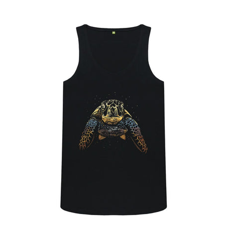 Black The Colour Turtle Women's Vest Top