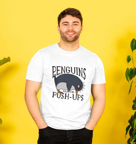 Penguins Hate Push-Ups Men's T-Shirt