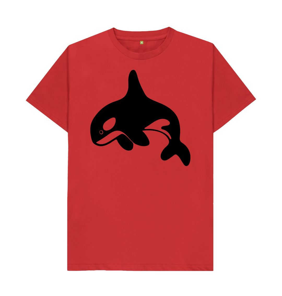 Red Orca Men's T-Shirt