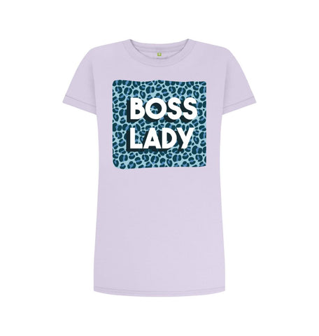 Violet Boss Lady Women's T-Shirt Dress