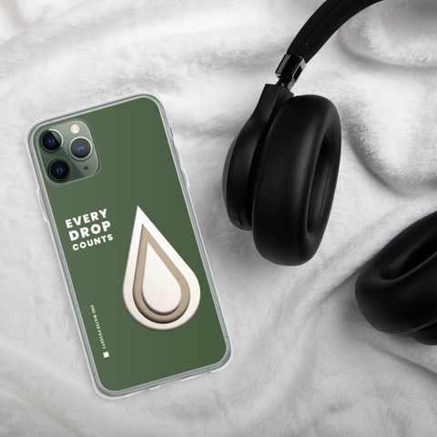 Every Drop Counts, End Water Poverty iPhone Case