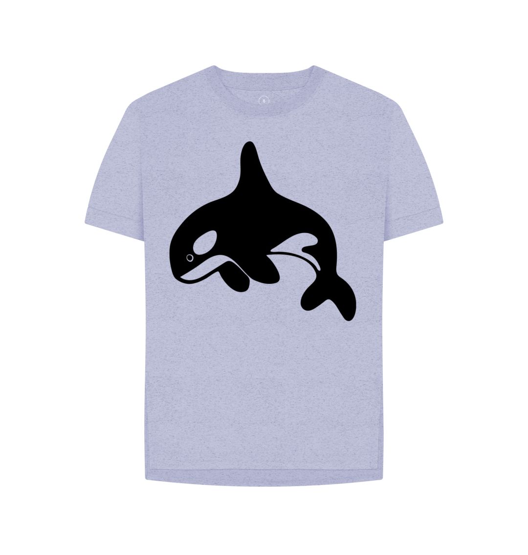 Lavender Orca Women's Remill Relaxed Fit T-Shirt