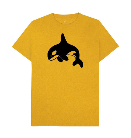 Sunflower Yellow Orca Men's Remill T-Shirt