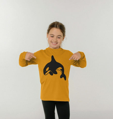 Orca Kids Long Sleeve T-Shirt