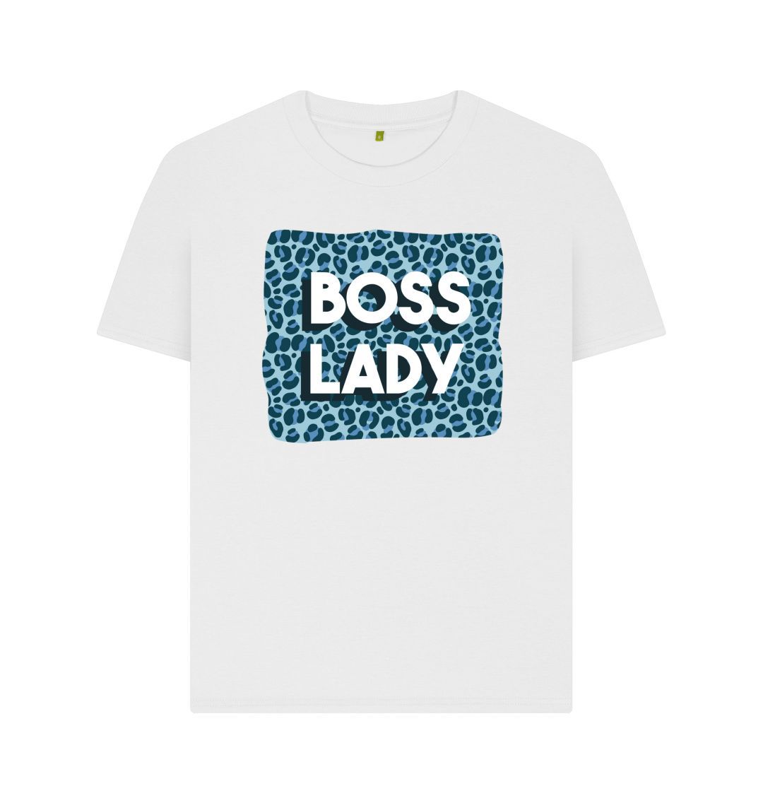 White Boss Lady Women's T-Shirt