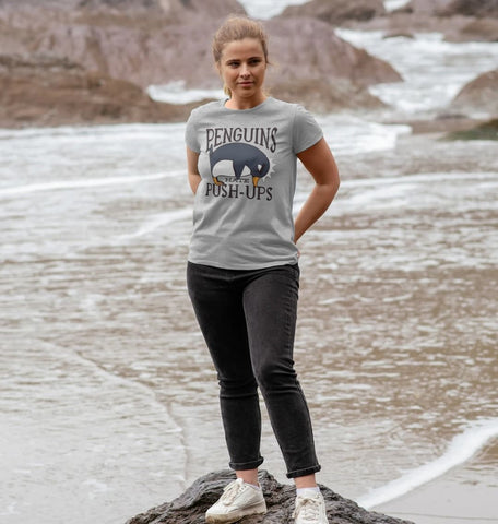 Penguins Hate Push-Ups Women's Remill T-Shirt