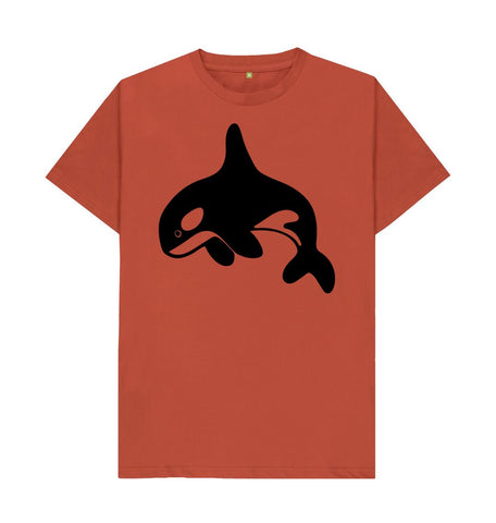 Rust Orca Men's T-Shirt