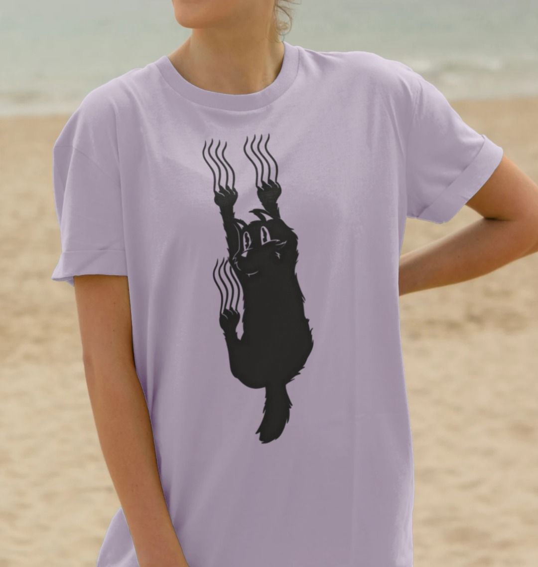 Hang In There Cat Women's T-Shirt Dress