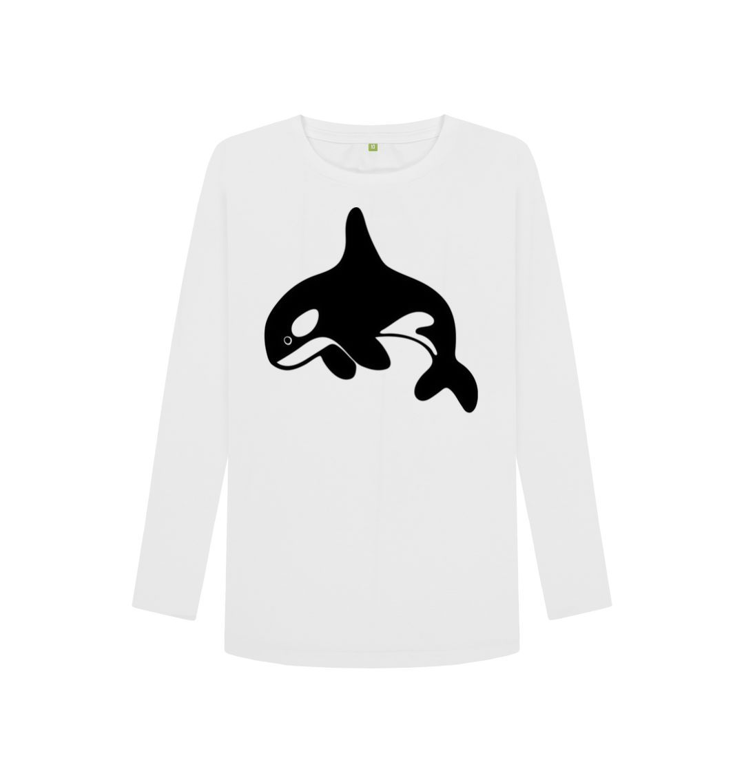 White Orca Women's Long Sleeve T-Shirt