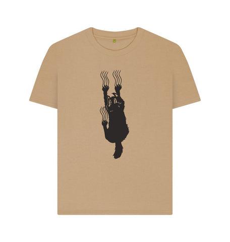 Sand Hang In There Cat Women's T-Shirt