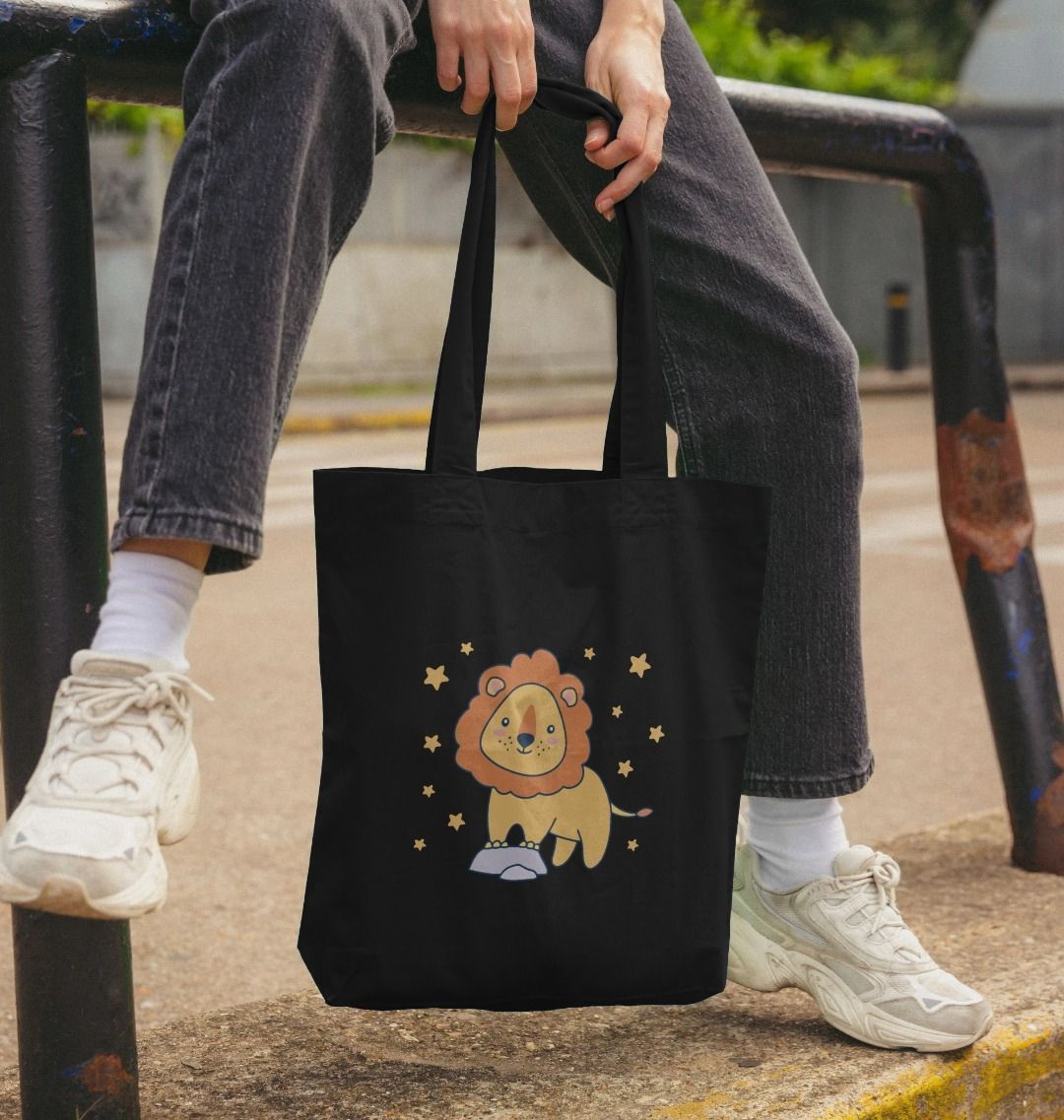 Baby Lion Tote Bag