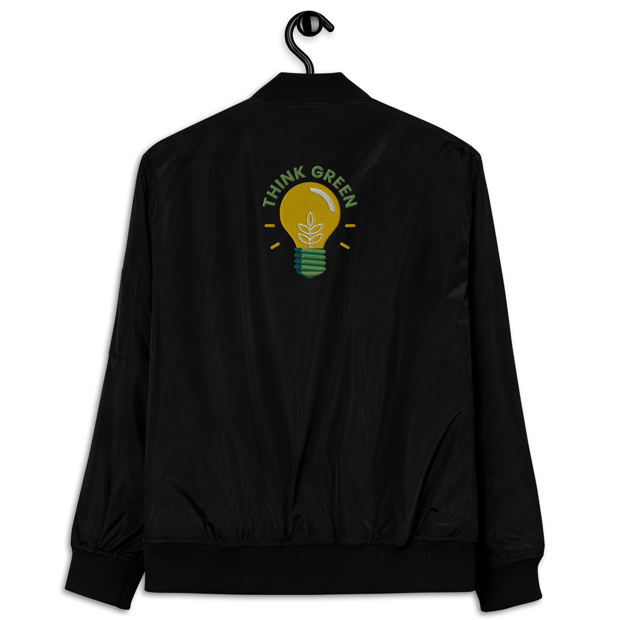 Think Green Premium Recycled Bomber Jacket