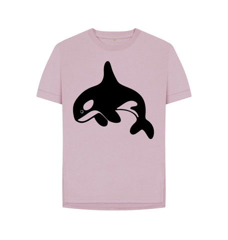 Mauve Orca Women's Relaxed Fit Tee