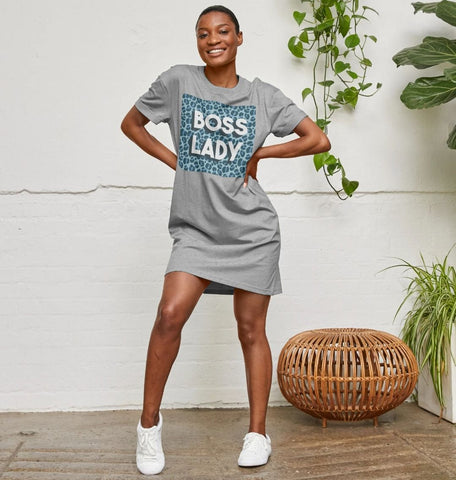 Boss Lady Women's T-Shirt Dress