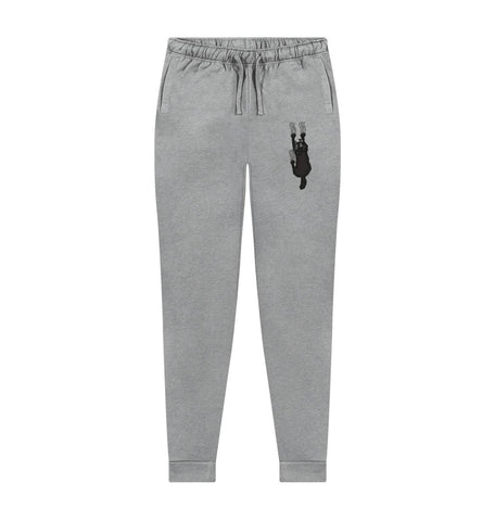 Athletic Grey Hang In There Cat Women's Joggers