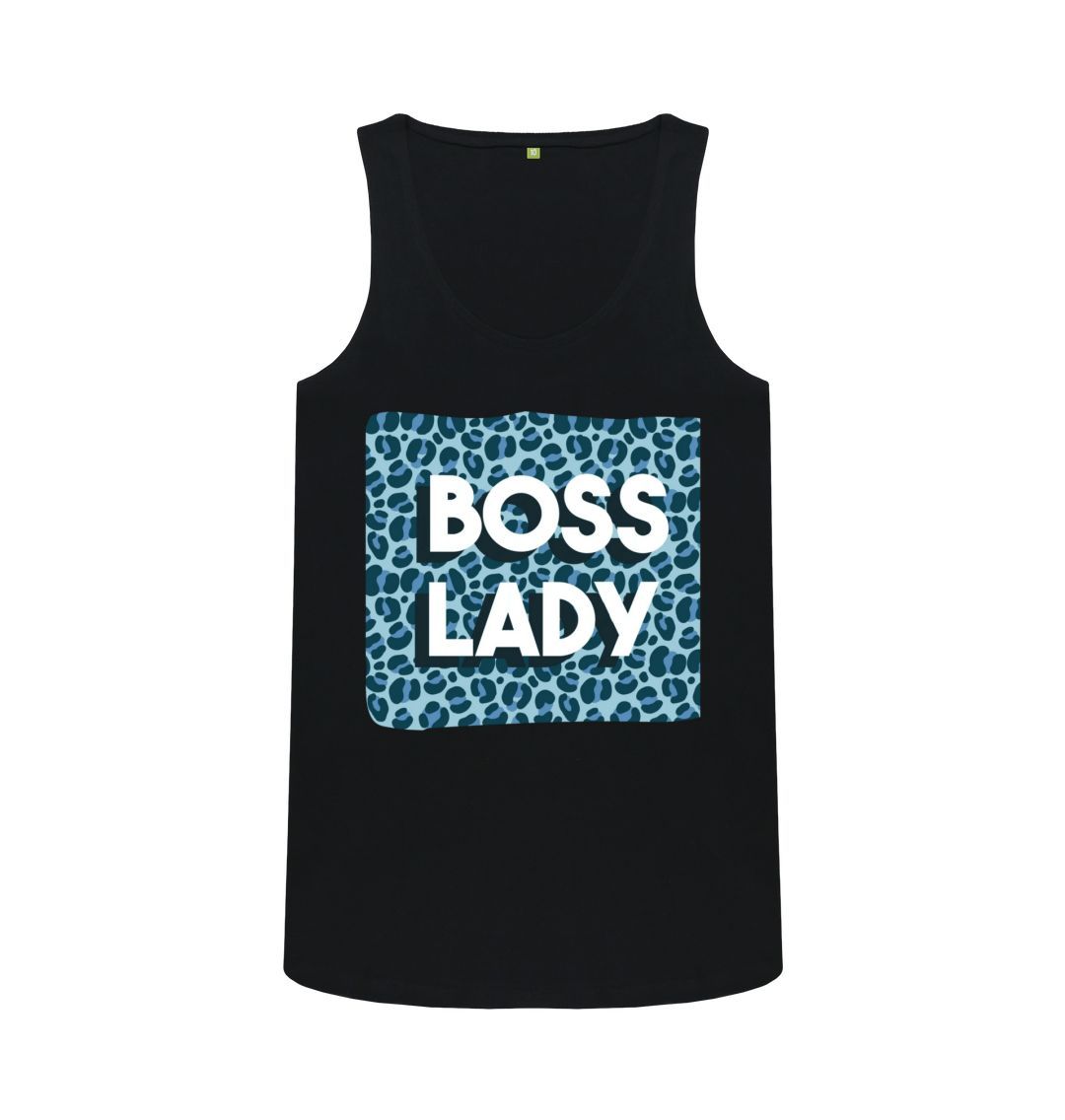 Black Boss Lady Women's Vest Top